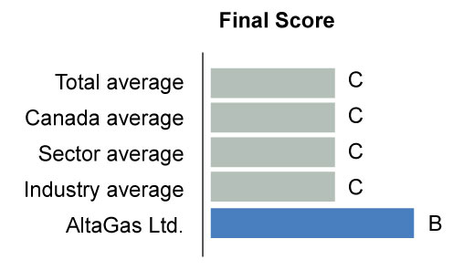 average CDP scores
