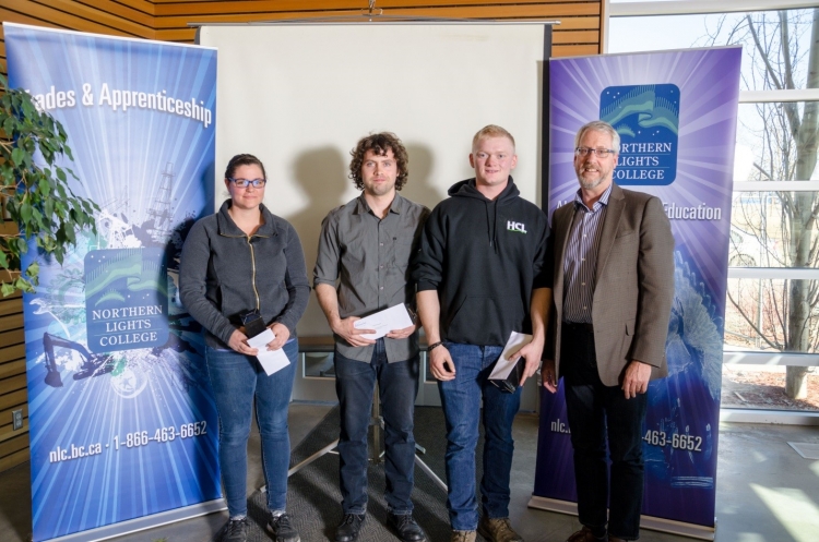 AltaGas Wind Turbine Maintenance Technician Bursary recipients