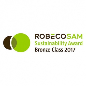 Bronze Class Sustainability Award, RobecoSAM